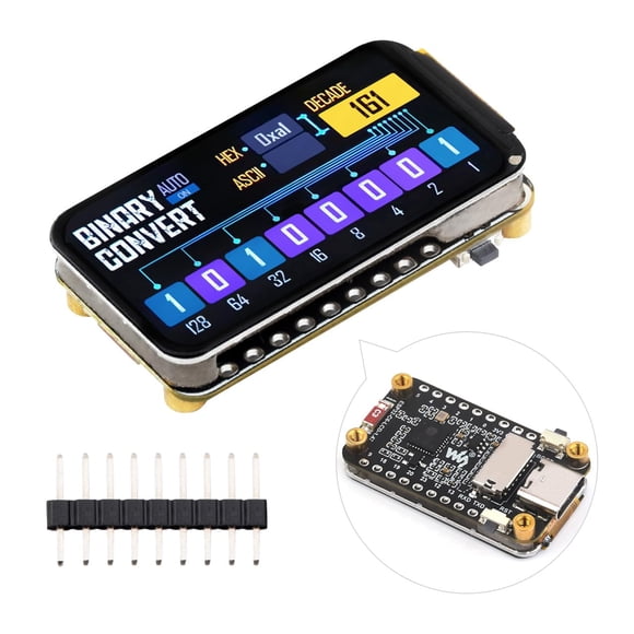 Waveshare ESP32-C6 Carte de Développement d'Écran 1,47 Po, 172′′ Atilde;?320, Couleur 262 K, Fonctionnement 160 MHz