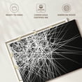 thumbnail image 6 of Elephant Stock Irregular Lines Abstract Wall Art - Horizontal Canvas Wall Art - Living Room Wall Decor - Abstract Canvas - White And Black Decor - 12" x 8", 6 of 8