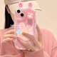 thumbnail image 4 of Compatible Para iPhone 15 XR 14 13 11 12 Pro Max 8 7 6s Plus SE 2020 XS Funda De Teléfono De Conejo Rosa De Dibujos Animados Protección Suave Cubierta Trasera, 4 of 4