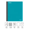 thumbnail image 2 of Staples Premium 3-Subject Notebook 8.5" x 11" College Ruled 150 Sheets Teal 3/Pack ST58333CVS, 2 of 5