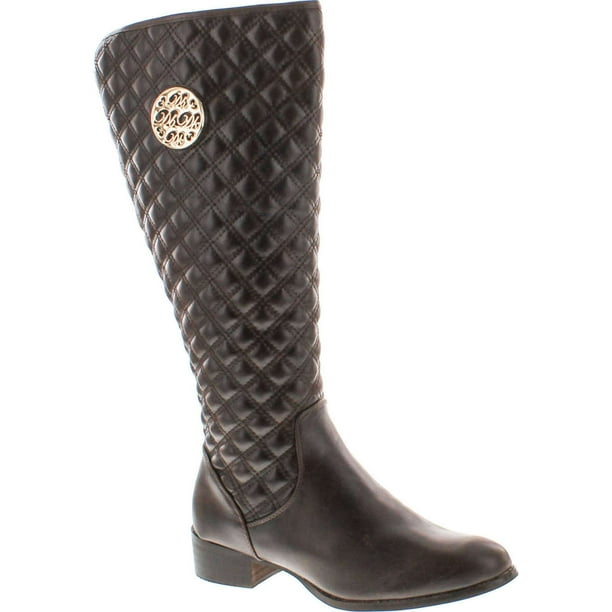 DbDk DBDK CILENA1 Womens Side Zipper Buckle Almond Toe