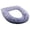 Grey 1PCS, variant on Warm Zipper Bathroom Toilet Seat Mat Cushion Winter Soft Closestool Plush Cover Violet Grey