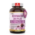 thumbnail image 1 of Herba Echinacea Capsules with Goldenseal Root – 60 Capsules | 4500mg of Echinacea Per Day | Made in Canada, 1 of 7