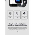 thumbnail image 5 of Reloj inteligente para hombres y mujeres con llamada Bluetooth, dial con oxígeno en sangre, frecuencia cardíaca, rastreador de ejercicios para dormir, 5 of 5
