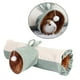 thumbnail image 4 of de conejillo de mascotas juguetes plegables de 3 vías, escondite animales hámster hurones conejo suministros para mascotas - Conejo Conejo verde, 4 of 8