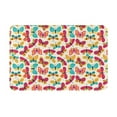thumbnail image 2 of Goofa 16"x24" Inches Colorful Butterflies Doormats for Outdoor Entrance - Non-Slip Welcome Mat, Heavy Duty Door Mats Outdoor, Spring Doormat, 2 of 9