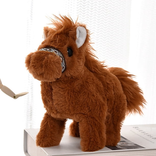 Juguetes Infantiles Para Caminar: Caballitos Electrónicos Con Pasos Animados, Colas Que Se Mueven Y Sonidos Simulados. Regalo Para Niños Pequeños De Interactive Companion Animals.