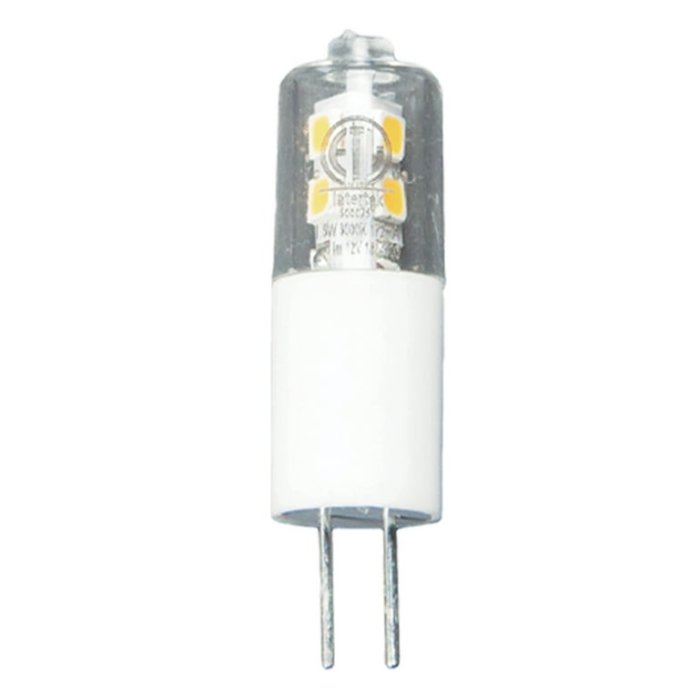 skræmmende Samme ventilation Great Value LED Light Bulb, 2 Watts (20W Eqv.) T3 Lamp G4 Base,  Non-dimmable, Soft White, 2-Pack - Walmart.com