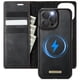 thumbnail image 2 of CaseMe Funda Tipo Billetera para iPhone 15 Pro Max Compatible con Magsafe, 2 en 1 de Piel Sintética [Bloqueo RFID] Tarjetero Abatible con Soporte Magnético a Prueba de Golpes para iPhone 15 Pro Max, 2 of 10