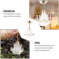 thumbnail image 4 of BRIGHTFUFU 1Pcs Mini Accessoire de Maison en Alliage de Fer Rond Doré Décoration d'Éclairage Intérieur, 4 of 5