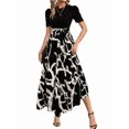 thumbnail image 1 of Vestido estampado, vestido elegante., 1 of 3