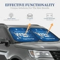 thumbnail image 4 of Haiem Happy New Year 2024 (4) Car Windshield Sun Shade (2 Pieces) Foldable Windshield Sun Shade Car Accessories for Truck SUV Pickup-Medium, 4 of 7