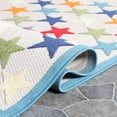thumbnail image 5 of Superior Juniper Stars Indoor Outdoor Area Rug, 6' x 8' 10", Cream, 5 of 7