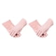 thumbnail image 3 of Guardurnaity Manoplas de protección solar Transpirable Antideslizante Algodón Múltiples colores Tamaño libre Manopla de conducción Cubierta de Punto rosa claro 2piezas, 3 of 6