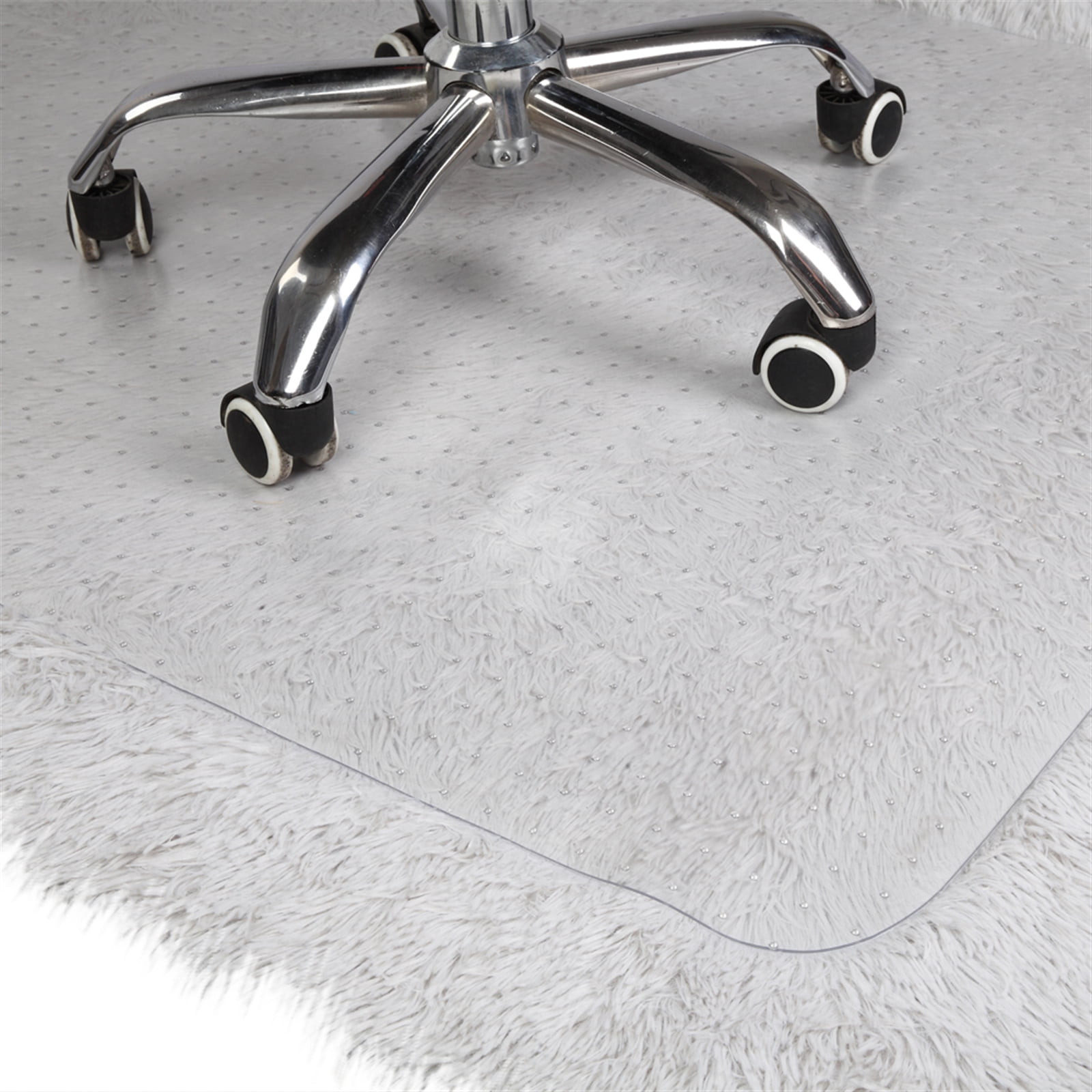 90 x 120 x 0.2cm PVC Home-use Protective Mat for Floor Chair Transparent
