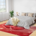 thumbnail image 4 of Romantic Love Rug 6x8-6x8 Rug, Valentine''s Day Area Rugs for Living Room Bedroom, Red Love Area Rug, Romantic Washable Carpet, Modern Carpet, Valentine''s Day Home Decor, 4 of 4