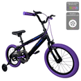 thumbnail image 1 of Bicicleta Infantil Rodada 16 KUBOR NEON Color Purpura, 1 of 6