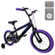 thumbnail image 1 of Bicicleta Infantil Rodada 16 KUBOR NEON Color Purpura, 1 of 6