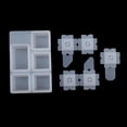 thumbnail image 2 of 4xKey Cap Teclado mecánico Molde de silicona Pestaña de herramienta de fundición de resina 4 piezas, 2 of 10