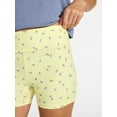 thumbnail image 4 of No Boundaries Faux Sueded Jersey Shorty Shorts, 3'' Inseam, Women's XXS-XXL, 4 of 5
