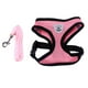 thumbnail image 4 of Arnés de entrenamiento para perros de tela transpirable, collar con correa y cuerda de tracción para cachorros. Rosa - M, 4 of 6