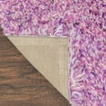 thumbnail image 6 of Mainstays Confetti Pink Purple Shag Youth Indoor Area Rug, 3' x 4'8", 6 of 7