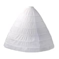 thumbnail image 5 of Yunhgft Women Crinoline Petticoat A Line Wedding Petticoat for Prom Bridal Gown Birthday, 5 of 9