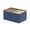 Dark Blue-807, variant on Storage Cubes, Storage Bins for Clothes, Linen Foldable Box Wardrobe Clothing Storage Everyday Neatness, Plastic Totes with Lids for Storage, Cubes for Cube Organizer