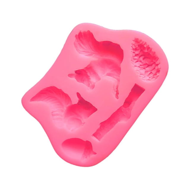Youkk Silicone Animal Mold Cake Chocolate Handmade Baking Tools Fondant Decorating Mould Dispenser Biscuit Pastry Muffins