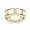 Gold, variant on 14k Gold Plated Simulated Diamond Ring: Elegant Geometric Design, European American Style Alloy Ring for Women, Fashion Jewelry