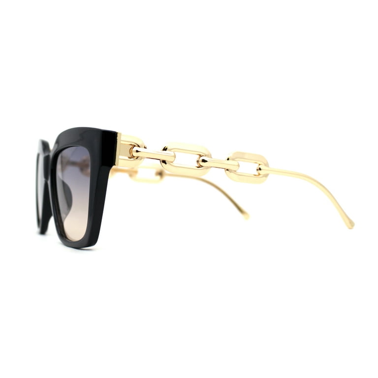 Louis Vuitton LV Edge Large Square Sunglasses Black Acetate & Metal. Size W