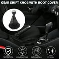 thumbnail image 2 of Unique Bargains Gear Shift Knob with Cover 5 Speed Manual Stick Shifter Knob for Citroen Berlingo III 2008-2021 Plastic, 2 of 6