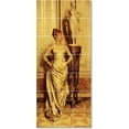 thumbnail image 1 of Ceramic Tile Mural-Frederic Soulacroix Women Painting 83. 24" w x 56" h using (21) 8 x 8 ceramic tiles, 1 of 3