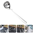 thumbnail image 4 of Howish Kitchen Scoop Stainless Steel Hot Pot Ladle with Slotted Spoon(8.27"X2.28"X1.18"), 4 of 8