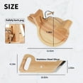 Hot Sale! Wofeyda Sausage Slicer Manual Wooden Charcuterie Meat Food