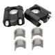 thumbnail image 5 of Elevadores de manillar genéricos para motocicleta, adaptador de manillar, fácil de instalar, ergonómico. Negro, 5 of 9