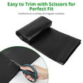 thumbnail image 3 of TROPOW Pond Liners EPDM 15x20 FT - 45 Mil UV Resistant Preformed Pond Liner Easy Cutting, Safety Material, Versatile Applications for Natural Outdoor Ponds, Waterfalls, Fish & Koi Ponds,Black, 3 of 7