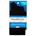 MediPeds Diabetic Supportive Compression Socks, Medium, 2 Pack