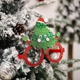 thumbnail image 5 of LINLIN Christmas Glasses, 4 Pieces Glitter Party Glasses Frames Christmas Funny Sunglasses Christmas Party Glasses for Christmas Parties Holiday, 5 of 7
