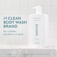 thumbnail image 2 of Native Body Wash, Cashmere & Rain, Sulfate Free, for Women & Men, 36 fl oz, 2 of 12