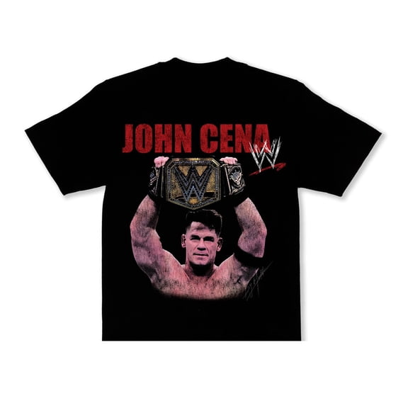 John Cena WWE Champion T-Shirt, Vintage Wrestling Graphic Tee