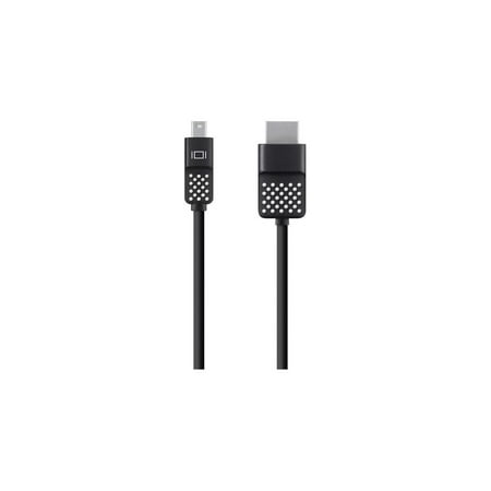 Belkin - 12' Mini DisplayPort-to-HDMI Cable - Black