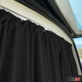 thumbnail image 6 of Trunk Tailgate Curtains for GMC Savana Black 2 Privacy Curtains, 6 of 9