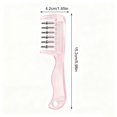 thumbnail image 3 of Wide-Tooth Scalp Massage Comb,Transparent Hair Oil Applicator with Roller Balls,Hair Growth Serum Dispenser for Scalp Care,Follicle Massage and Hair Treatment,, 3 of 9