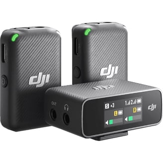 DJI, Mic Dual-Channel Wireless Recorder, RRK150, 250m Range