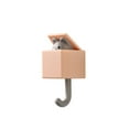 thumbnail image 1 of Injueey Adorable gancho de pared de animales para sala de estar, dormitorio, bolso autoadhesivo, colgador de bolsos, ropa sin clavos, camisas, Almacenamiento y organización del hogar tipo 3, 1 of 6