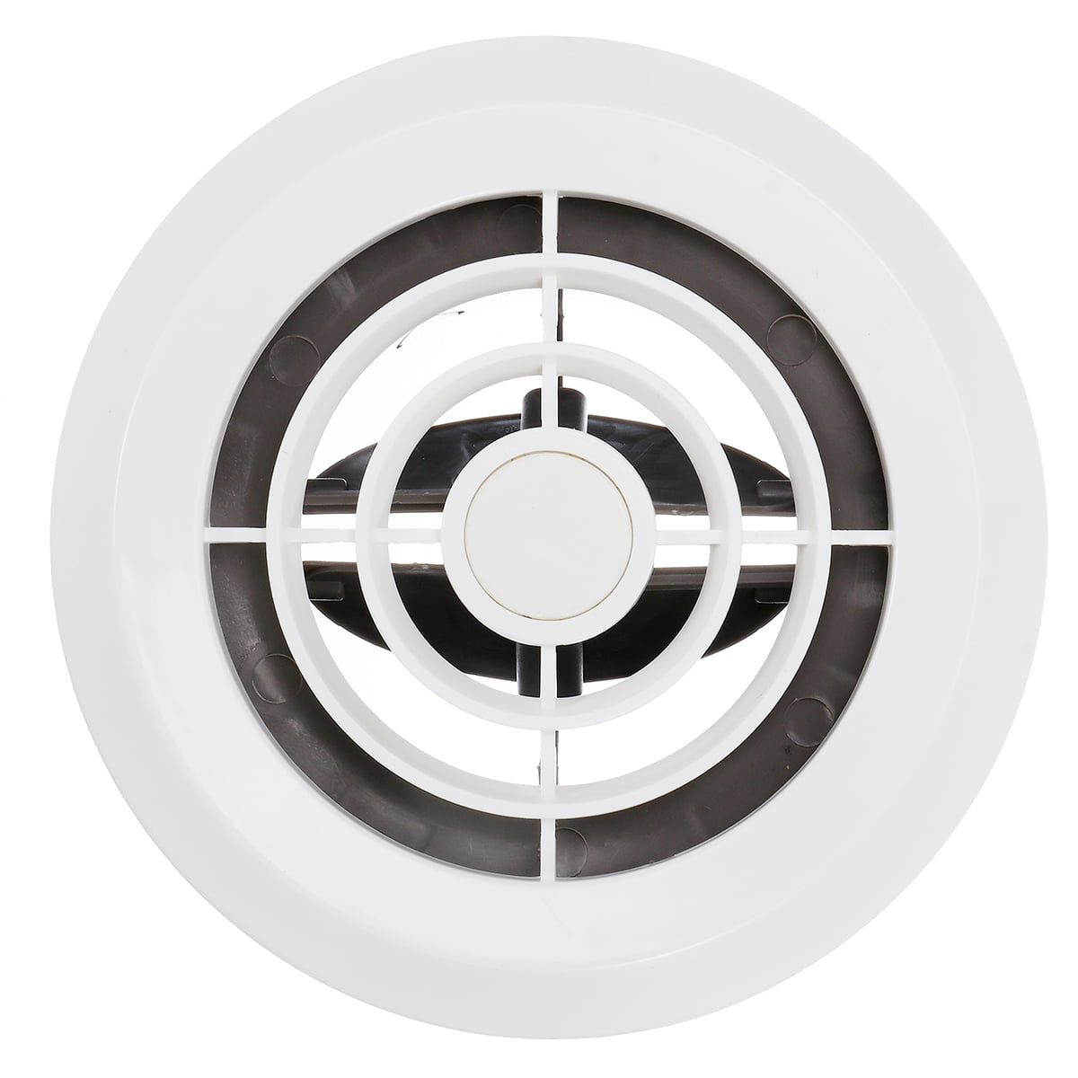 Round Indoor Ventilation Air Vent Grille Duct Pipe Cover Ducting Cap