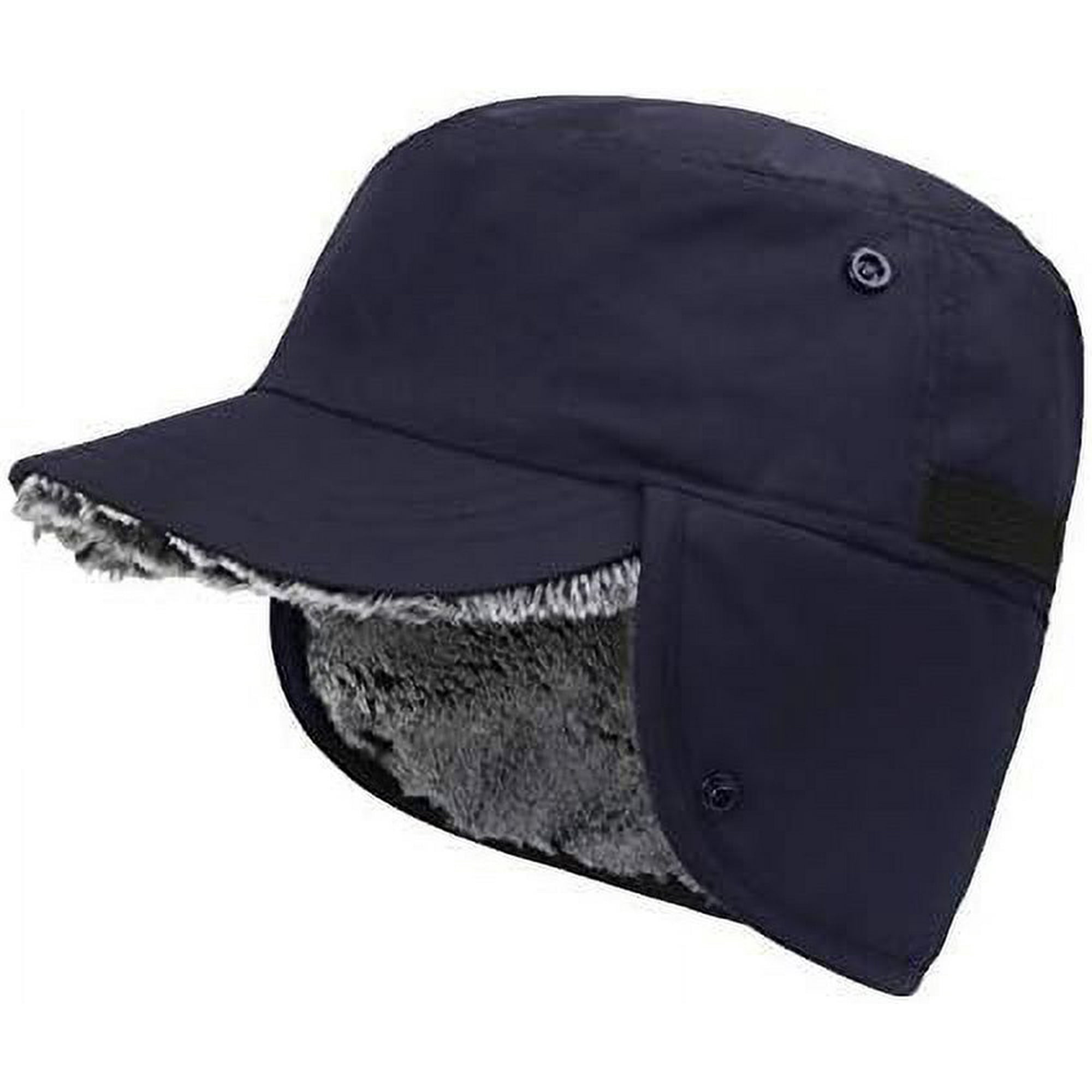 XINQIHANG Winter Warm Army Cadet Baseball Cap Thermal Trapper