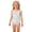 Dark Gray(Funny Print), variant on Girls Swimsuit Cute Funny Graphic One Piece Beach Swimwear Vacation Girls Fashion Bathing Suits for Kids with Adjustable Strap Gray 5-6 Years