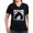 Black, variant on CafePress - Mama Bear Trans T Shirt - Women's V-Neck Dark T-Shirt